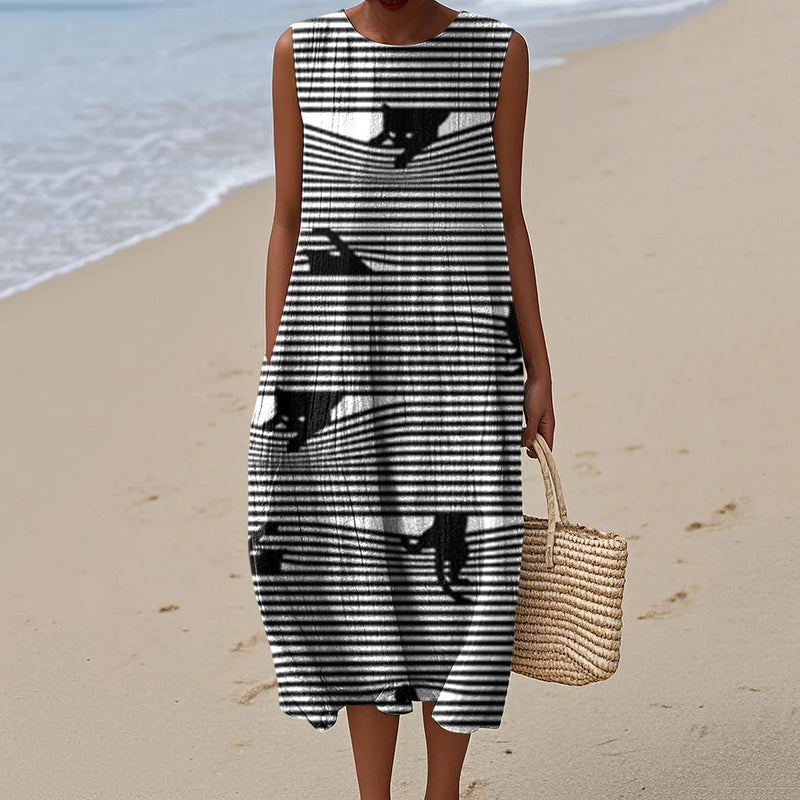 Klassisesti suunniteltu Mekko