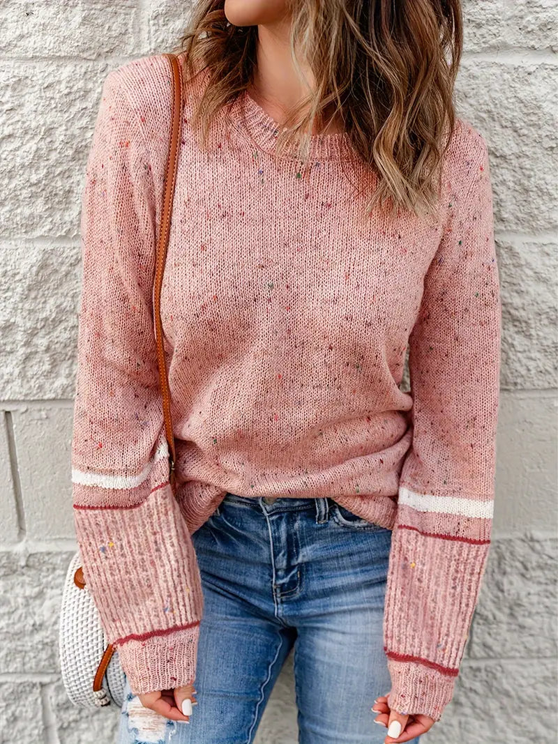 Estefanía® | Marbled knit sweater