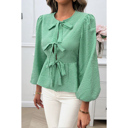 A Vintage Style Blouse with Delicate Timeless Details