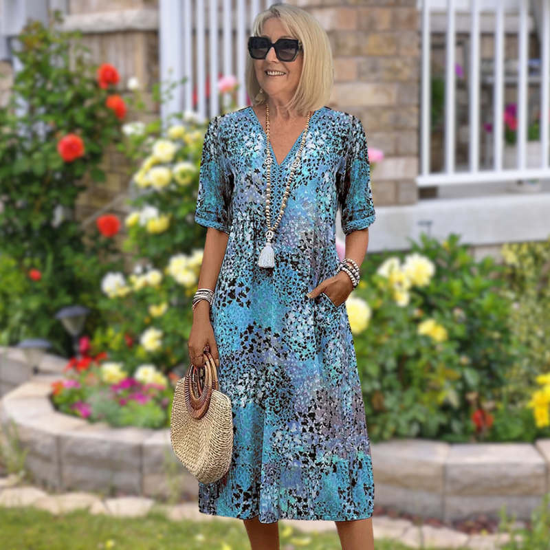 A Vintage Style Dress with Delicate Timeless Details