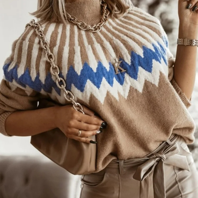 Vintage Inspired Sweater with a Contemporary Edge