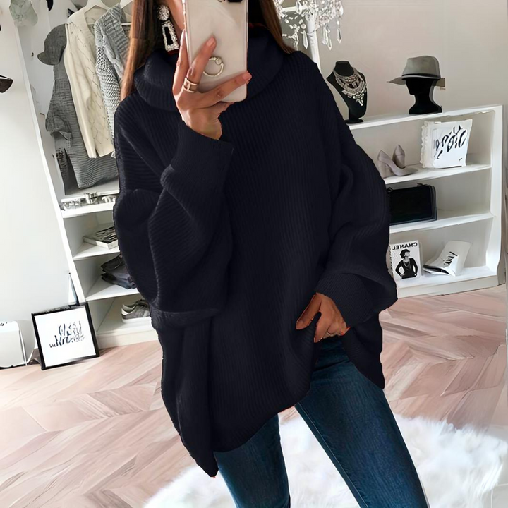 Well Tailored Sweater with a Graceful Silhouette