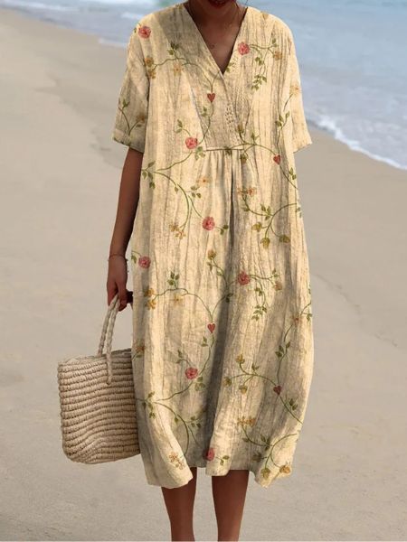 A Vintage Style Dress with Delicate Timeless Details