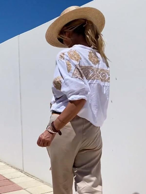 Beautifully Balanced Blouse with Timeless Character