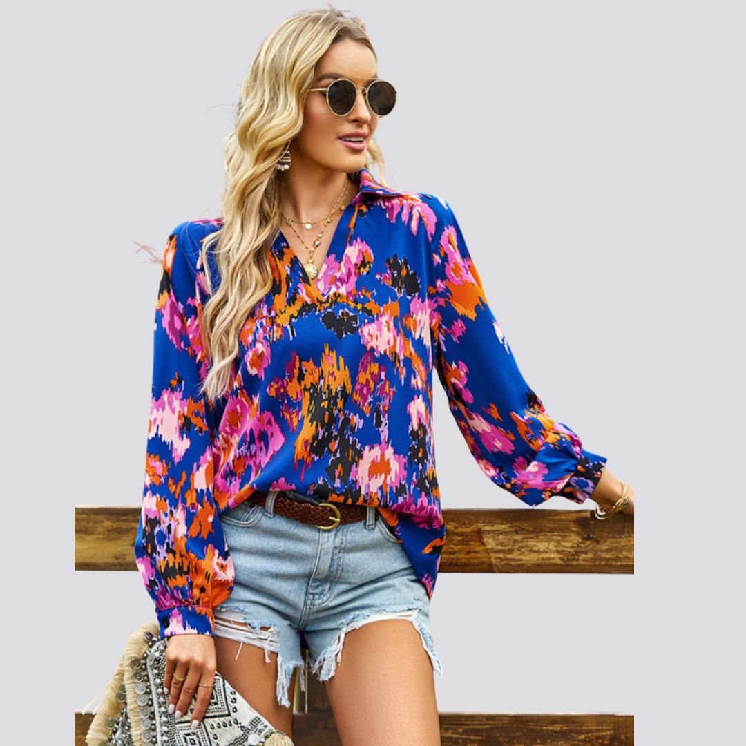 Vintage Inspired Blouse with a Contemporary Edge