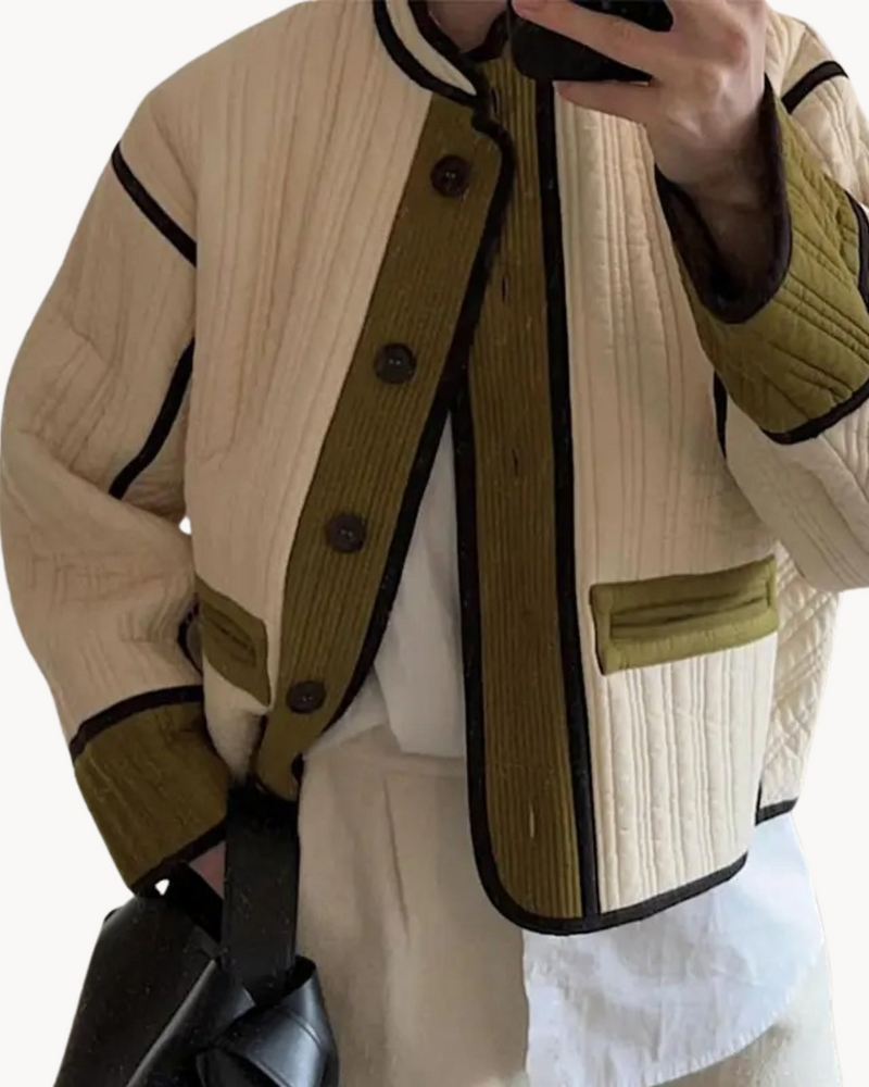 A Vintage Style Jacket with Delicate Timeless Details