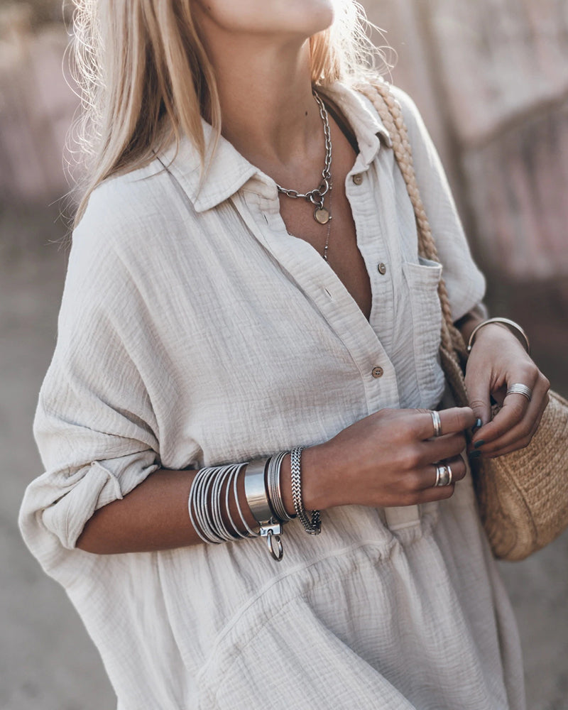 Elegantly Styled Dress for Everyday Wear