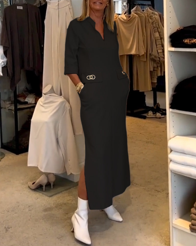 Effortlessly Elegant Dress with a Timeless Design