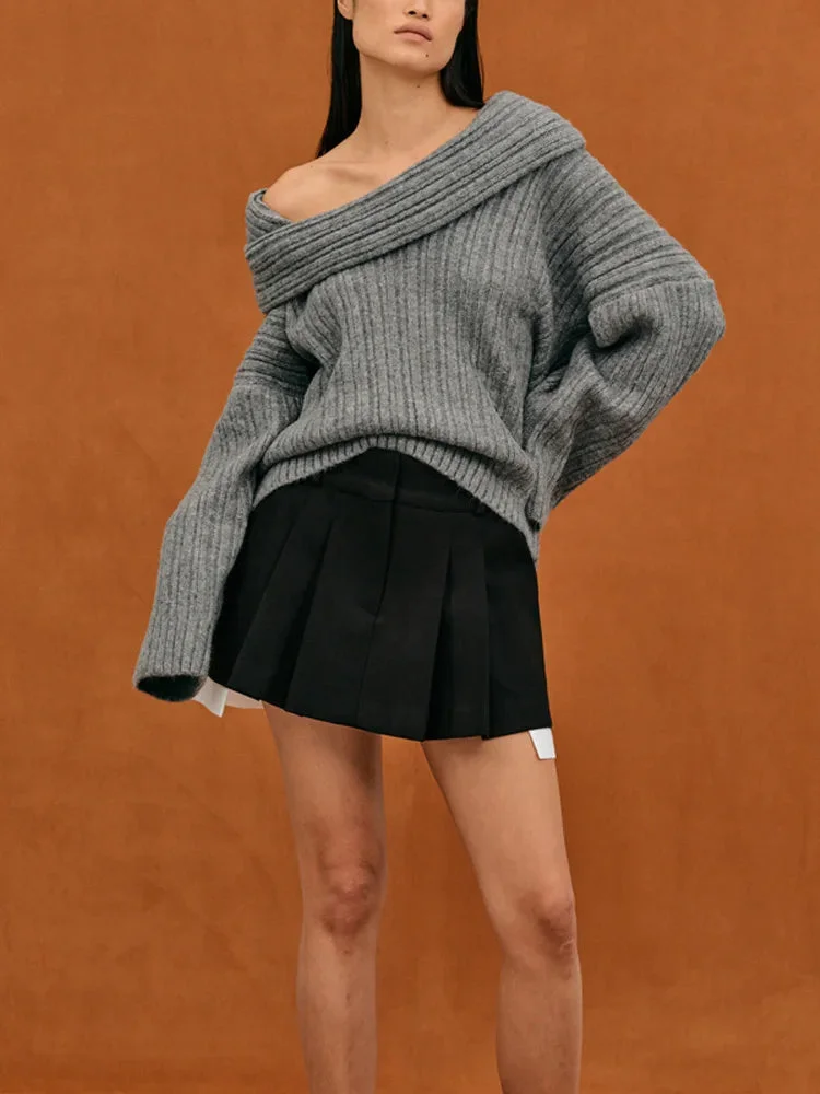 Vintage Inspired Sweater with a Contemporary Edge