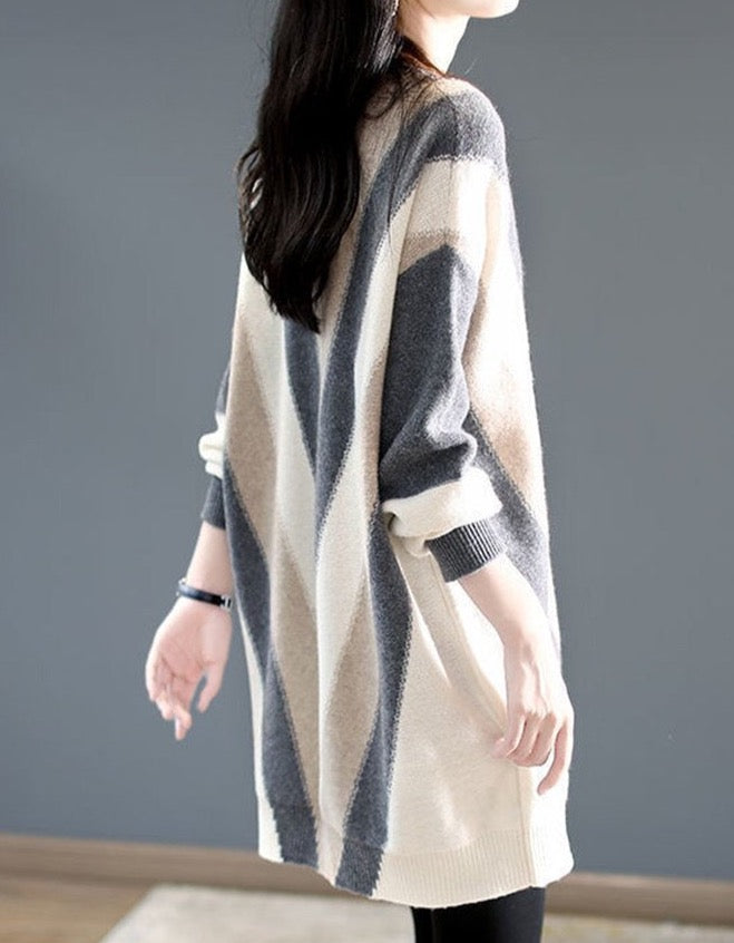Vintage Inspired Sweater with a Contemporary Edge