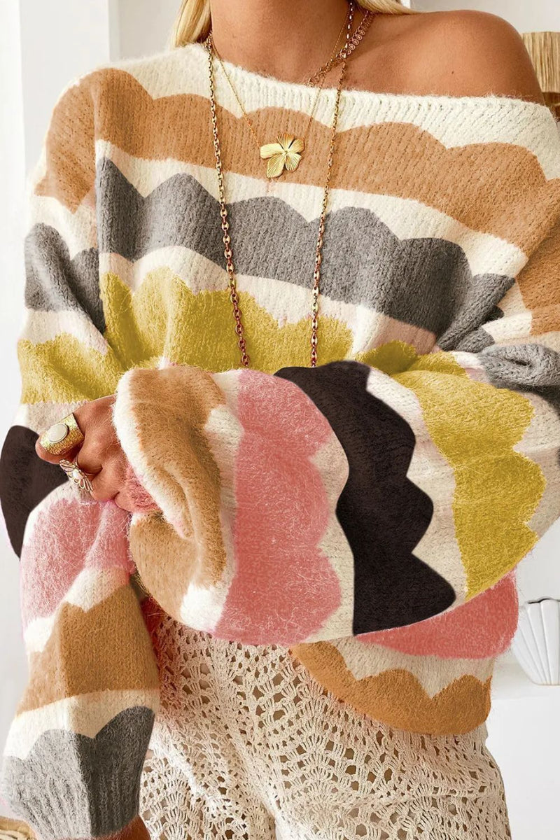 Gracefully Styled Sweater for Any Occasion