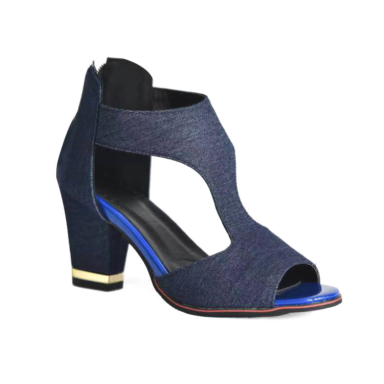 Chic Orthopedic Heels with Unique Design