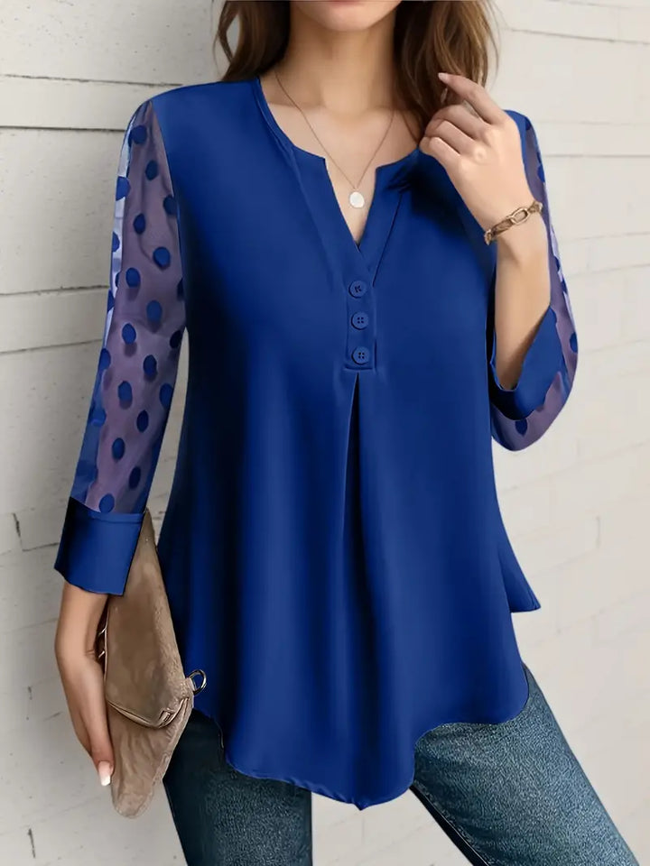 A Vintage Style Blouse with Delicate Timeless Details