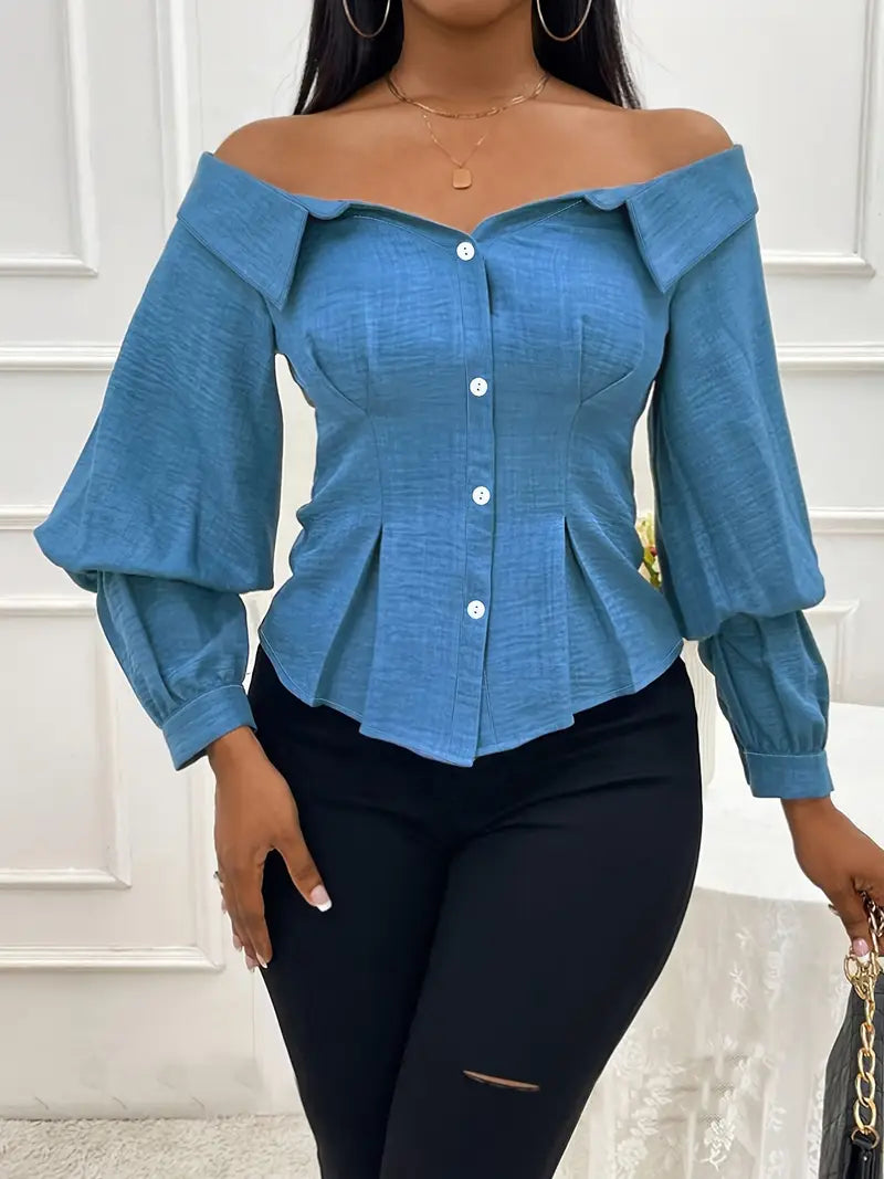 A Vintage Style Blouse with Delicate Timeless Details
