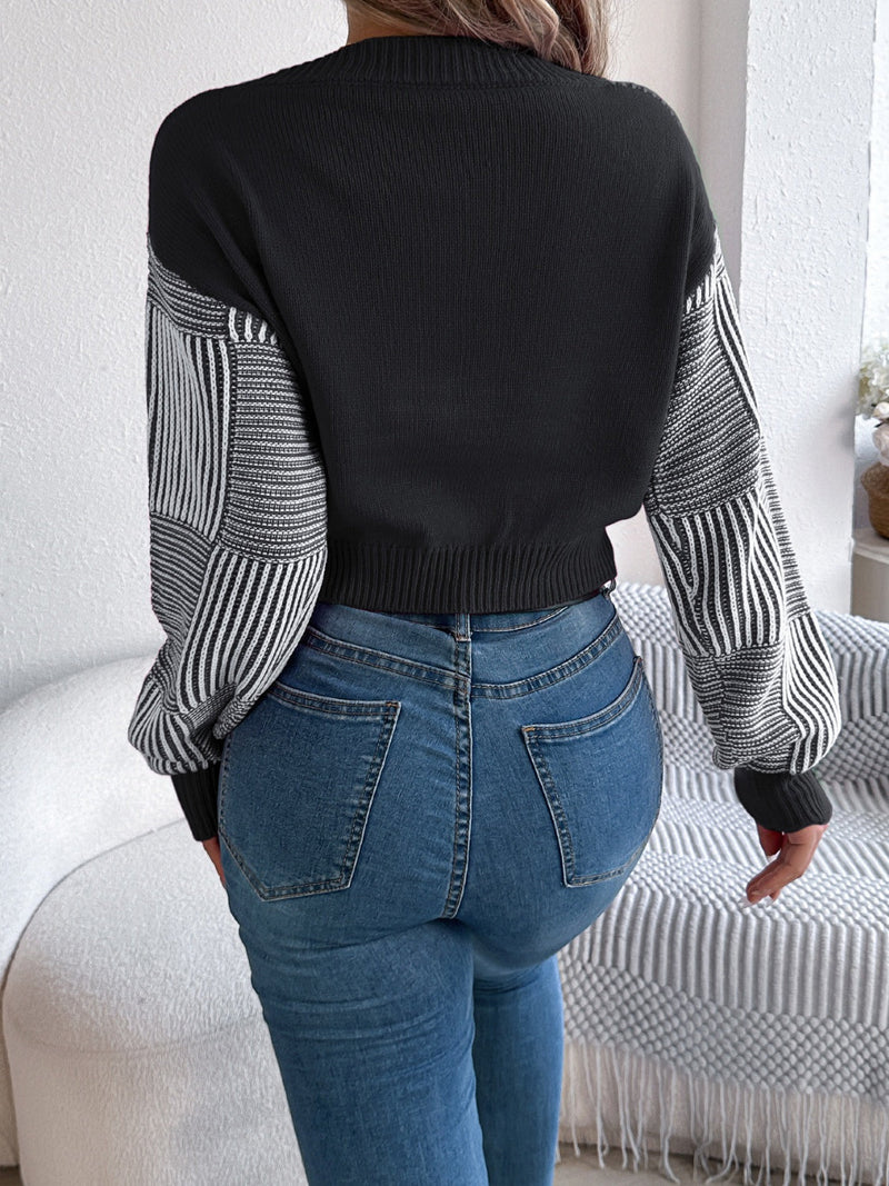 Vintage Inspired Sweater with a Contemporary Edge