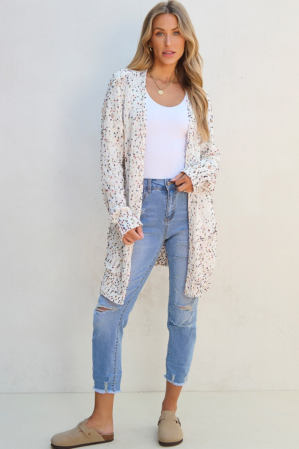 Classic Vintage Cardigan with a Flattering Fit