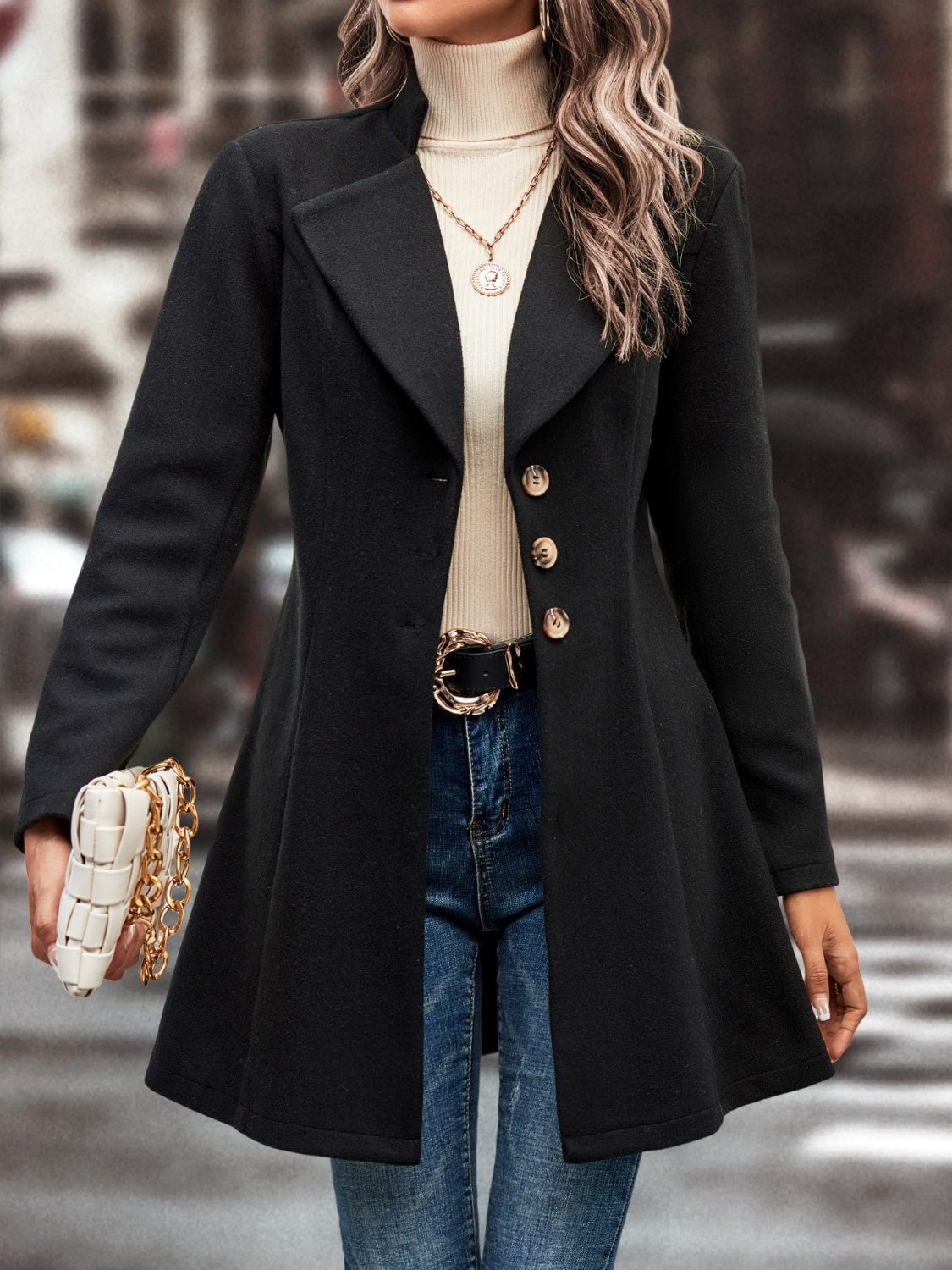 Polished Coat with an Effortless Classic Look