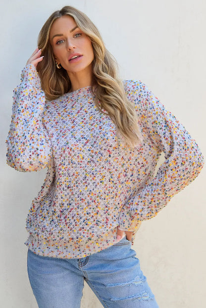 Well Tailored Sweater with a Graceful Silhouette