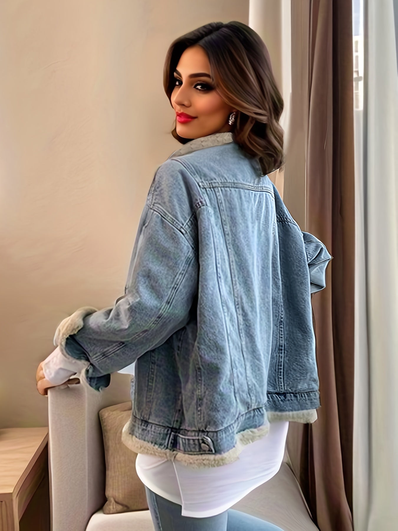 A Vintage Style Jacket with Delicate Timeless Details