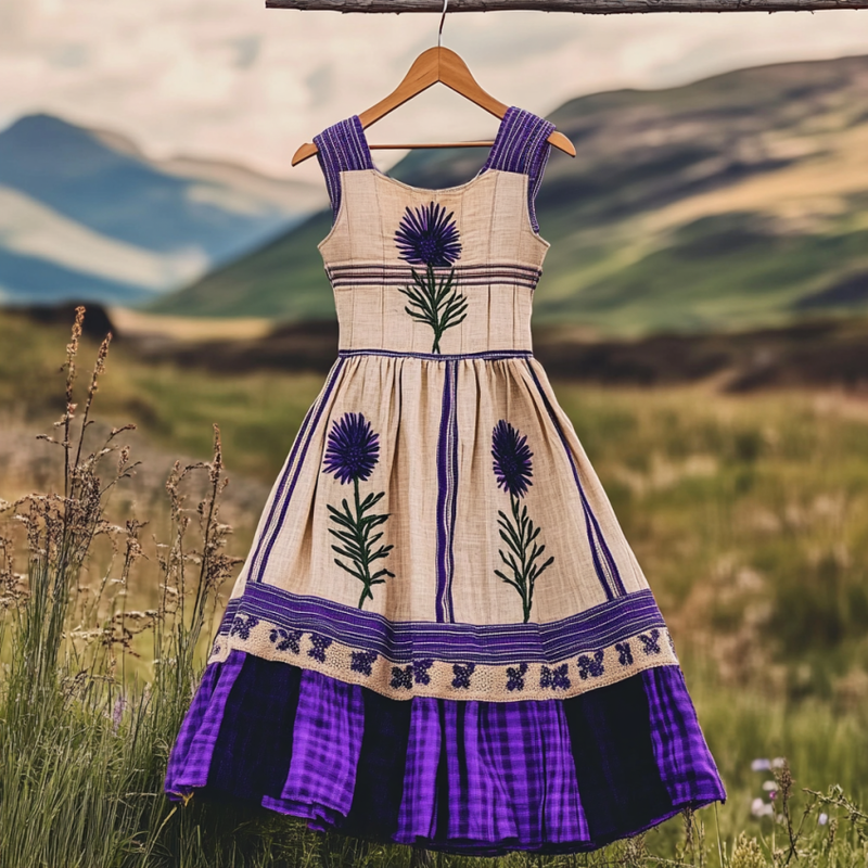 Kauniisti valmistettu Mekko