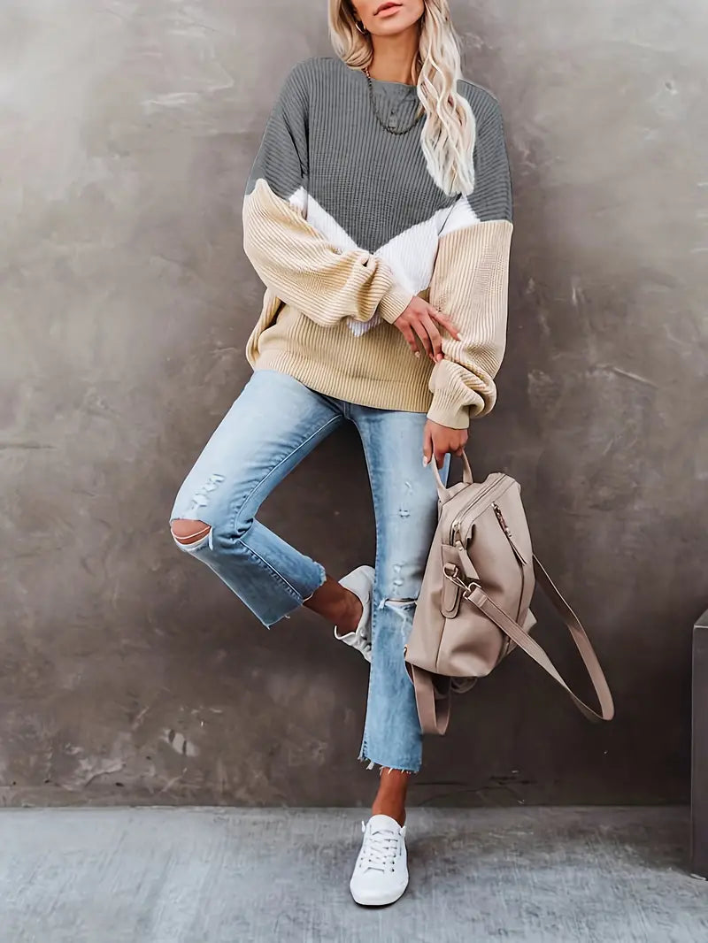 Vintage Inspired Sweater with a Contemporary Edge