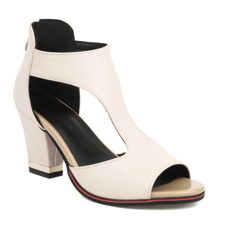 Chic Orthopedic Heels with Unique Design