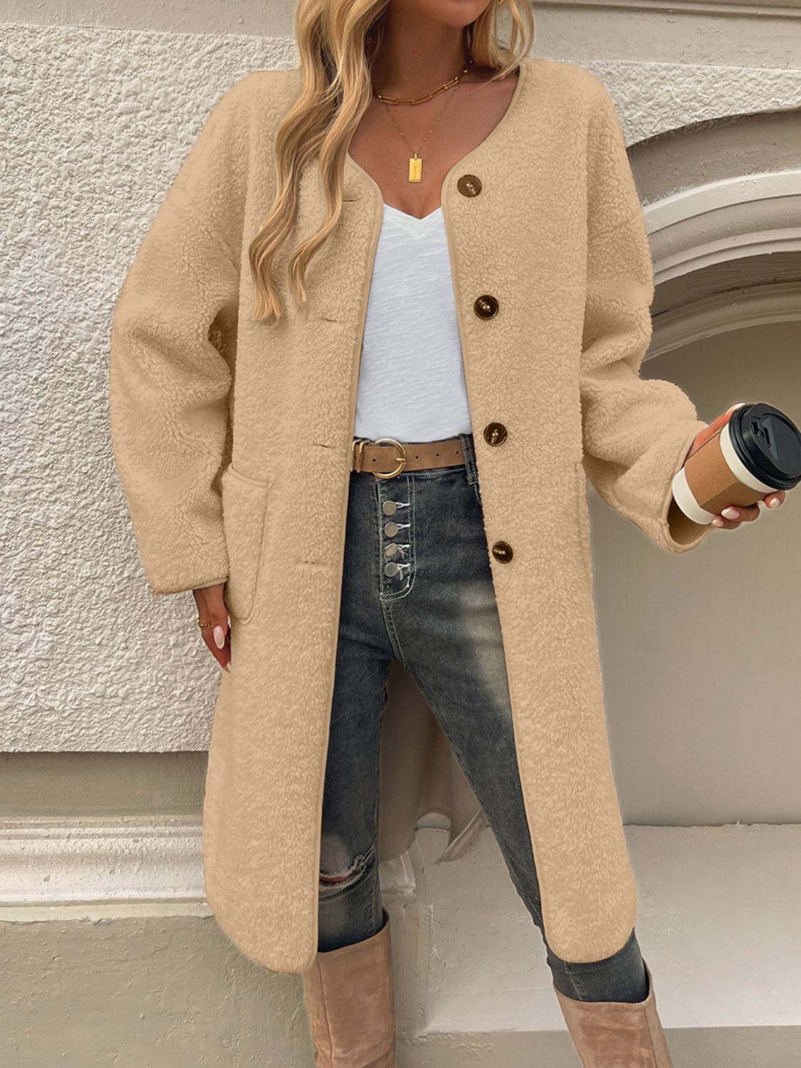 Polished Coat with an Effortless Classic Look