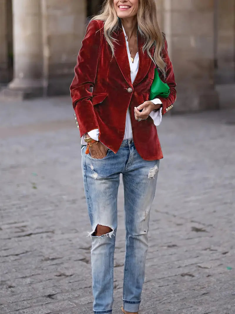 Well Tailored Garment with a Graceful Silhouette