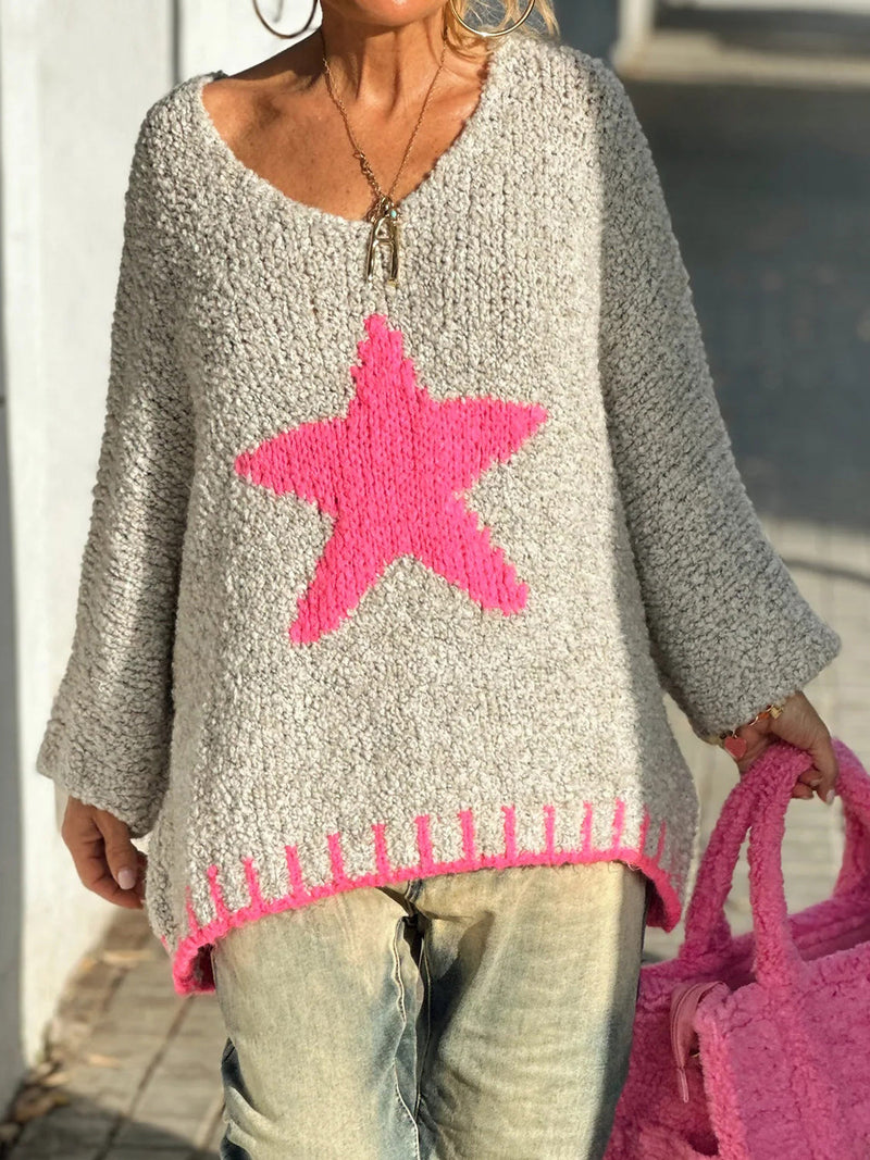 Classic Vintage Sweater with a Flattering Fit