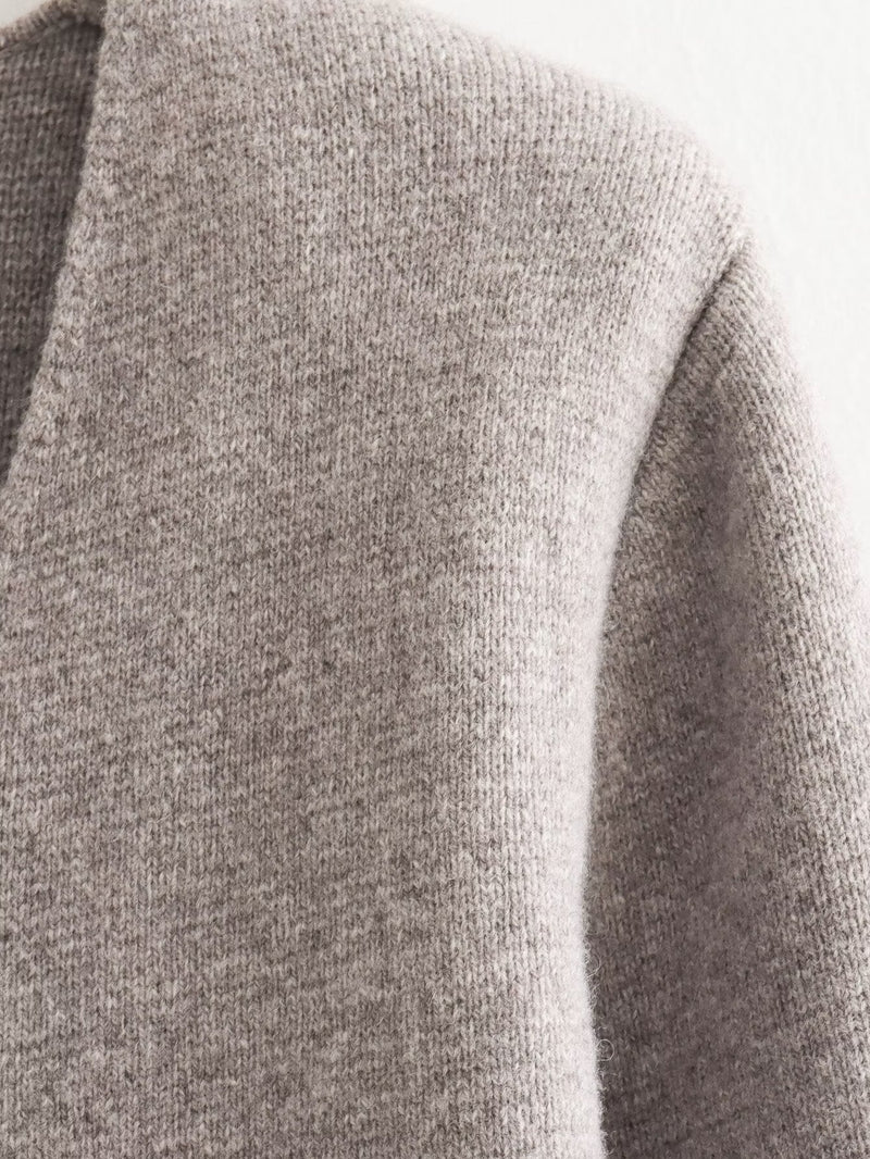 A Vintage Style Cardigan with Delicate Timeless Details