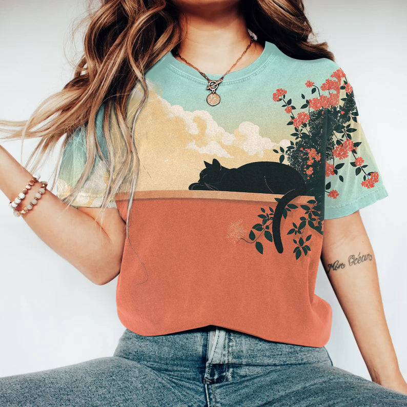 Klassinen vintage T-Paita