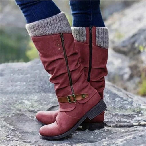 Chic Orthopedic Boots with Unique Design