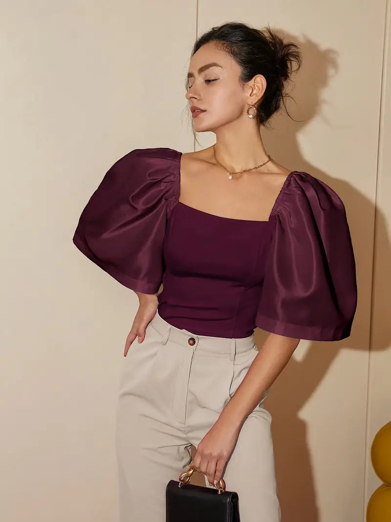 Gracefully Styled Blouse for Any Occasion