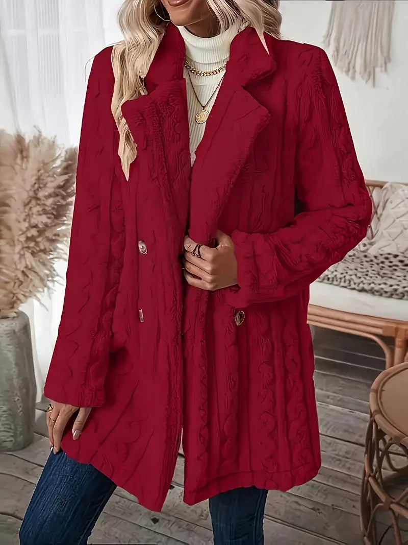 Sophisticated Coat with a Clean Classic Look