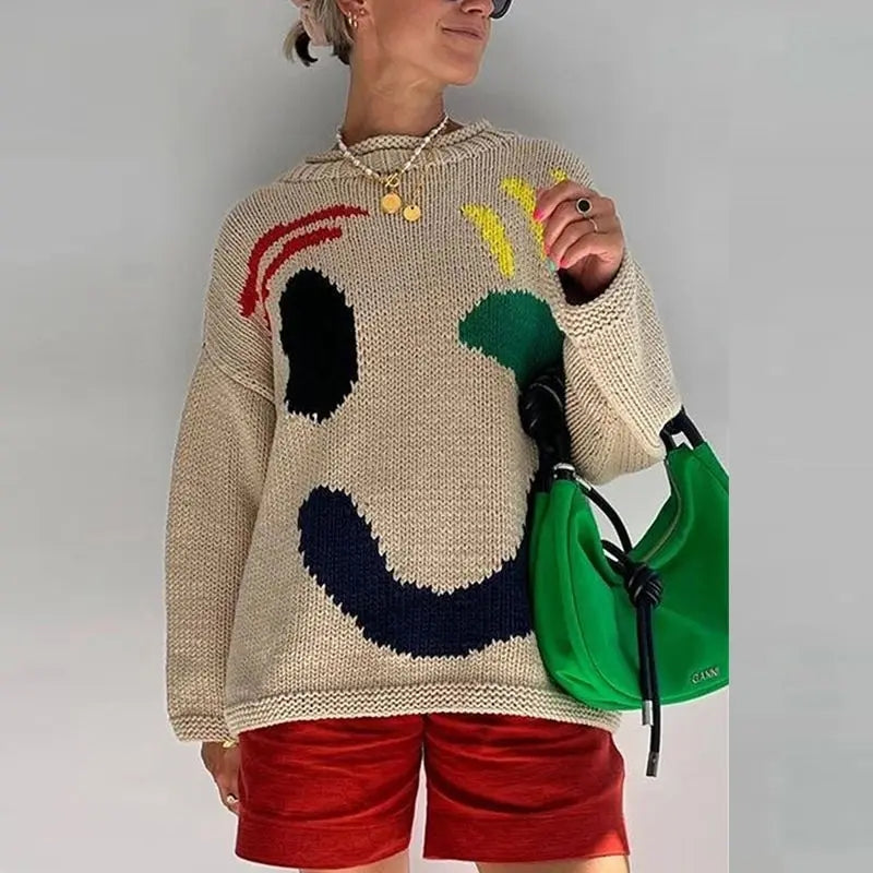 Vintage Inspired Sweater with a Contemporary Edge