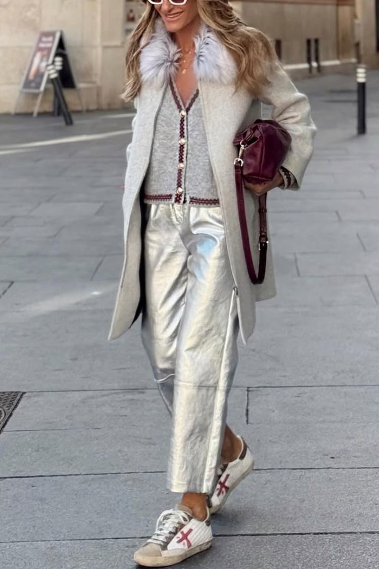 A Vintage Style Cardigan with Delicate Timeless Details