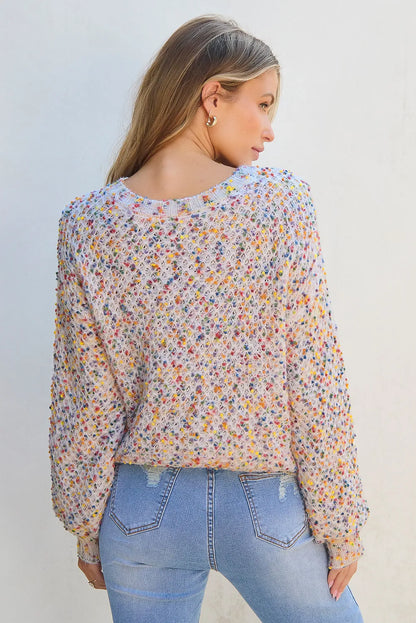 Well Tailored Sweater with a Graceful Silhouette