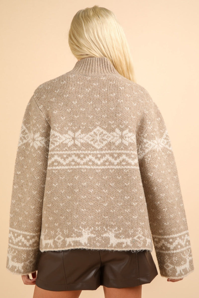 Beautifully Finished Sweater in a Timeless Design