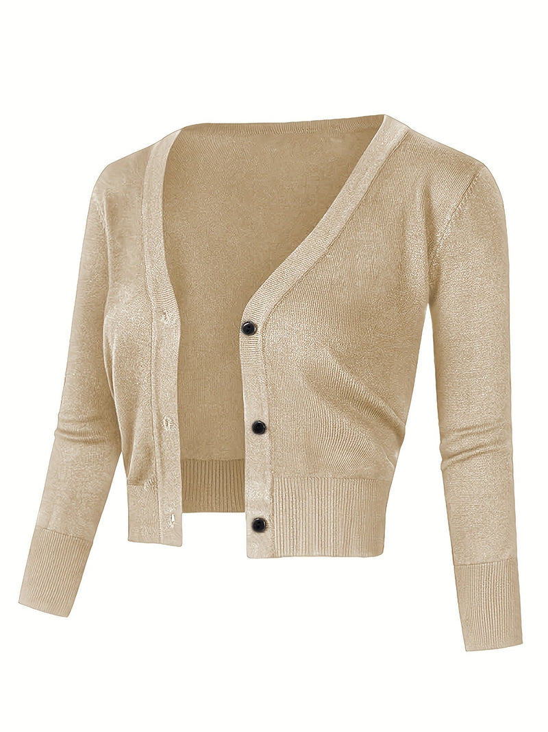 A Vintage Style Cardigan with Delicate Timeless Details