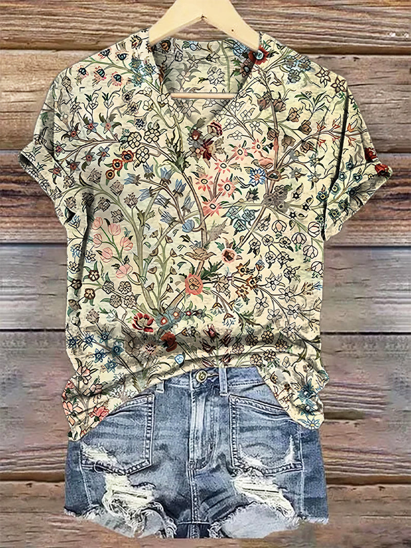 Vintage-inspiroitu T-Paita