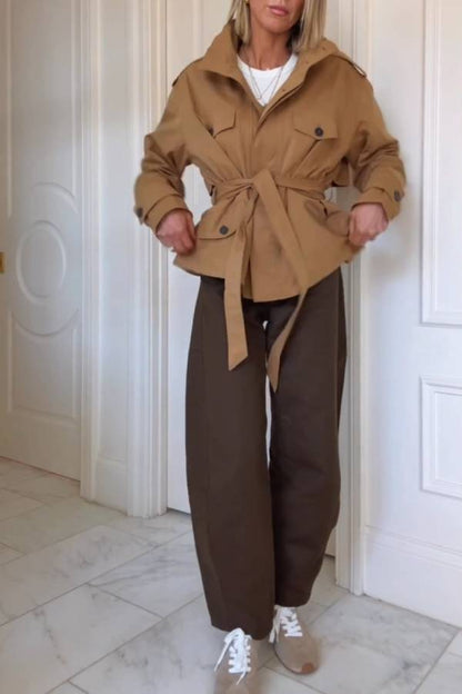 A Vintage Style Coat with Delicate Timeless Details