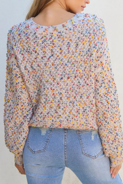 Well Tailored Sweater with a Graceful Silhouette