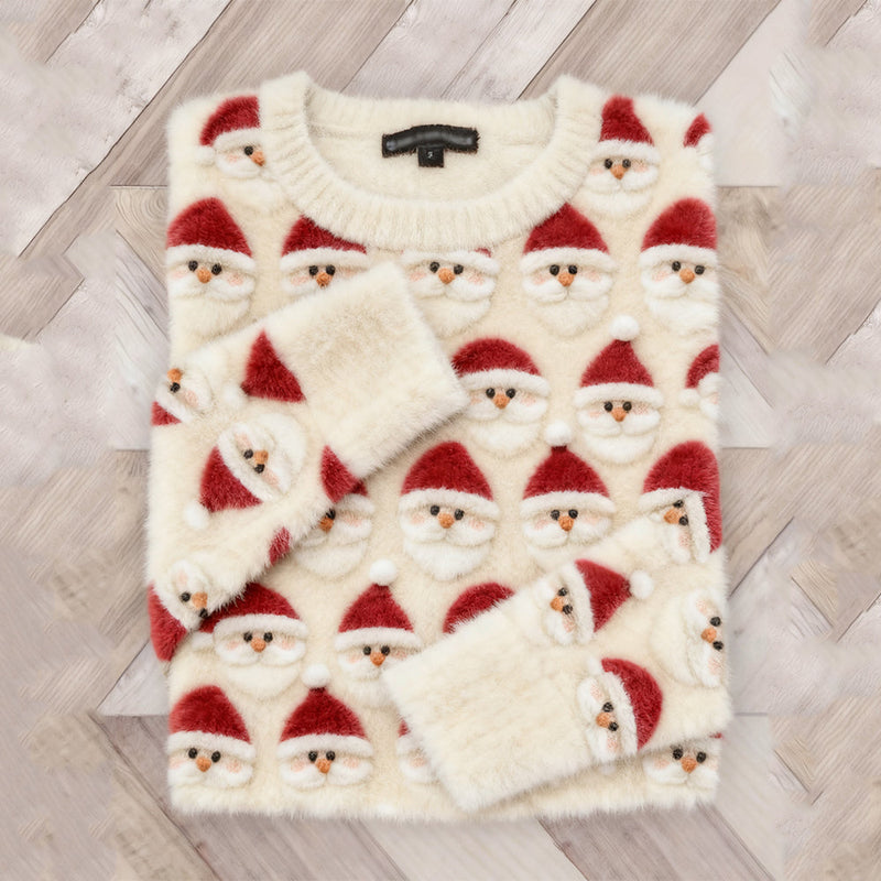 Ajaton vintage-tyyli Villapaita