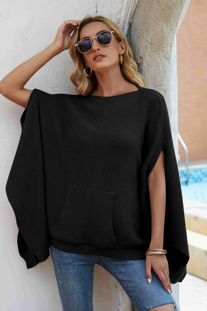 Well Tailored Sweater with a Graceful Silhouette