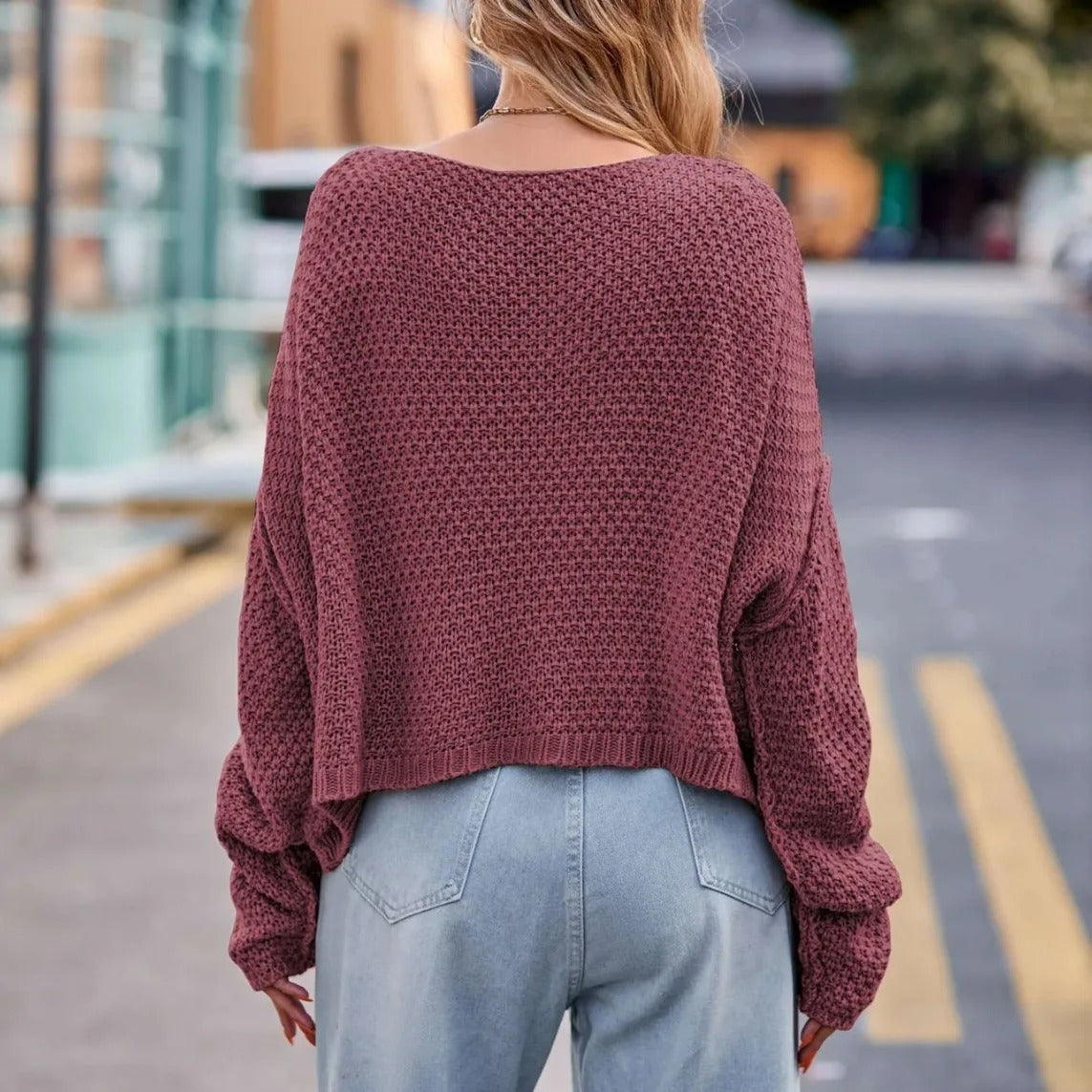 A Vintage Style Sweater with Delicate Timeless Details
