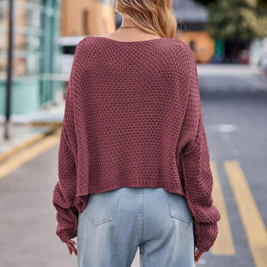 A Vintage Style Sweater with Delicate Timeless Details