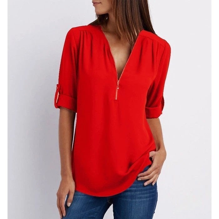 Beautifully Finished Blouse in a Timeless Design