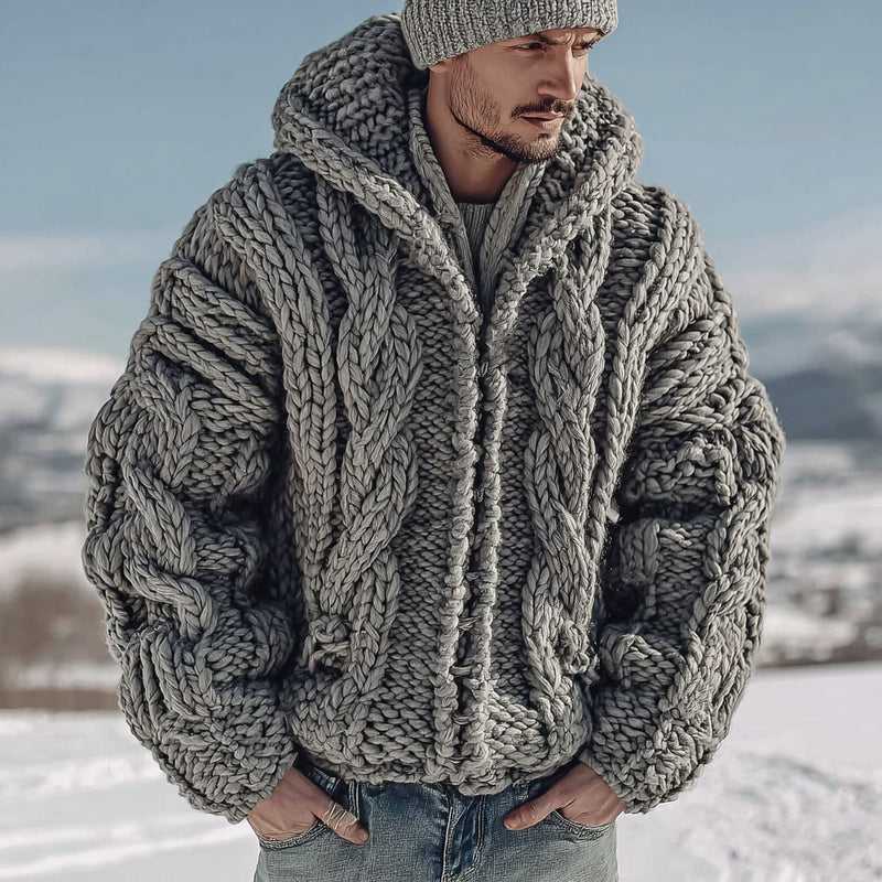 Ajaton vintage-tyyli Neuletakki