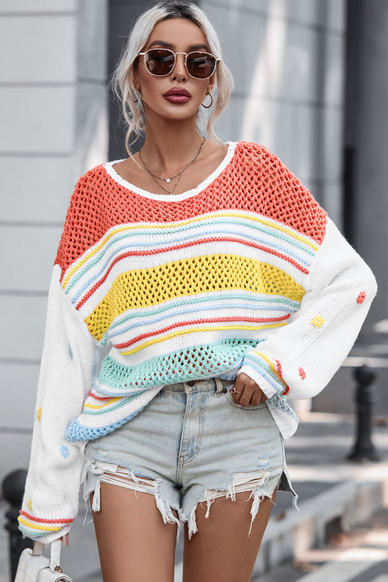 Classic Vintage Sweater with a Flattering Fit