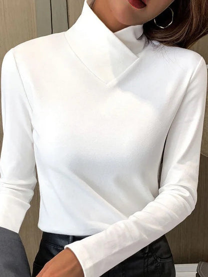 Norma® | Elegant turtleneck sweater with a high collar